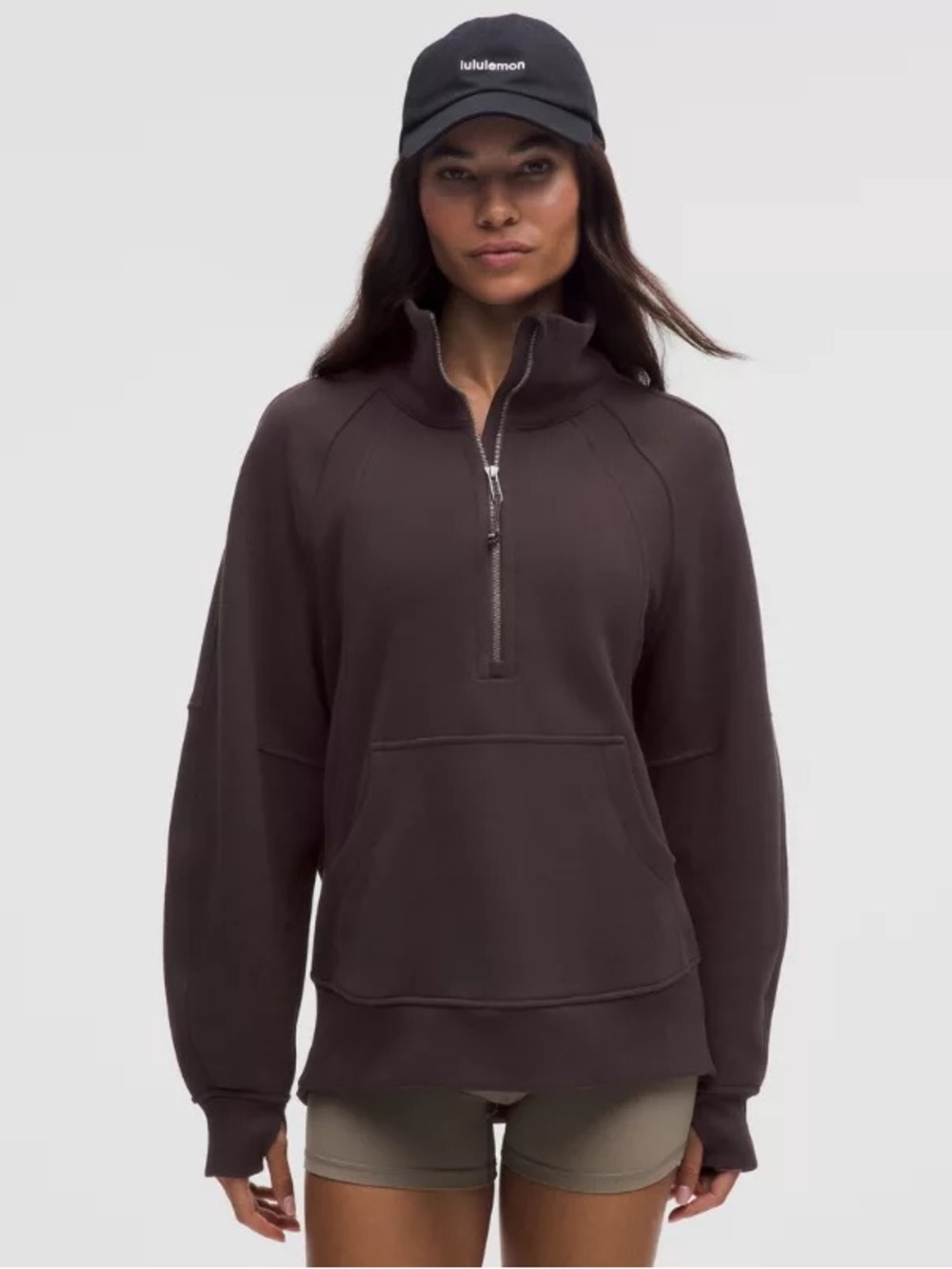 Lululemon Scuba Brown Sweatshirt